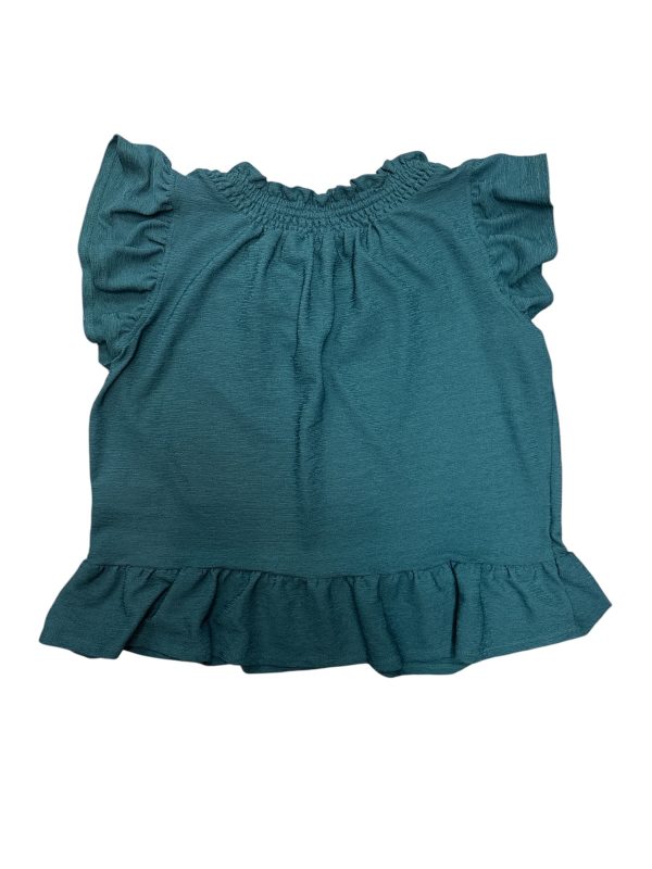 Top Sleeveless By Michael Kors In Teal, Size: L For Cheap - Image 2