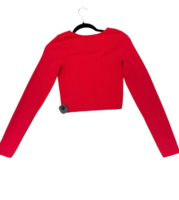 Top Long Sleeve By Clothes Mentor In Red, Size: M Discount - Image 2