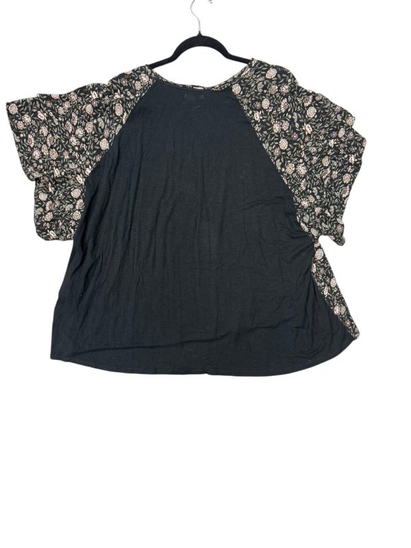Top Short Sleeve By Maurices In Floral Print, Size: 4x For Cheap - Image 2