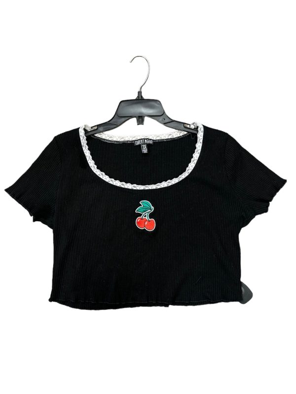 Top Short Sleeve By Cmc In Black, Size: 3x Supply