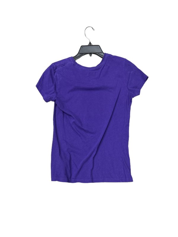 Top Short Sleeve By Nfl In Purple, Size: M Online Sale - Image 2