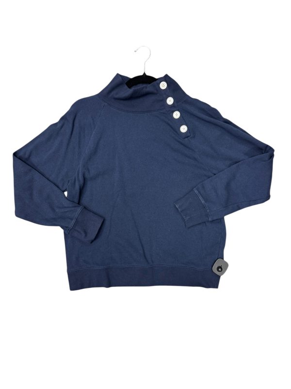 Sweatshirt Collar By J. Crew In Navy, Size: M on Sale