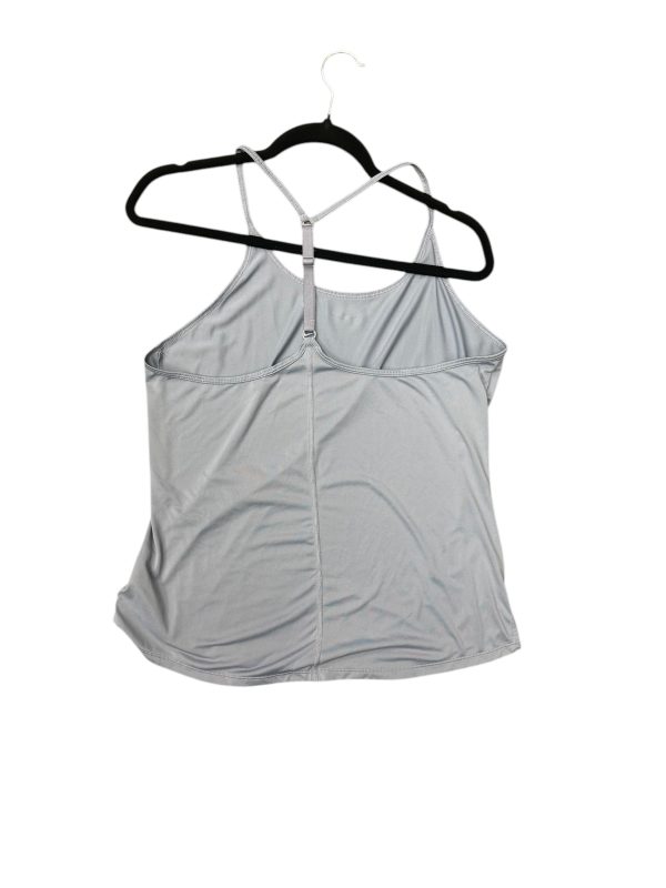 Athletic Tank Top By Nike Apparel In Blue, Size: L For Discount - Image 2