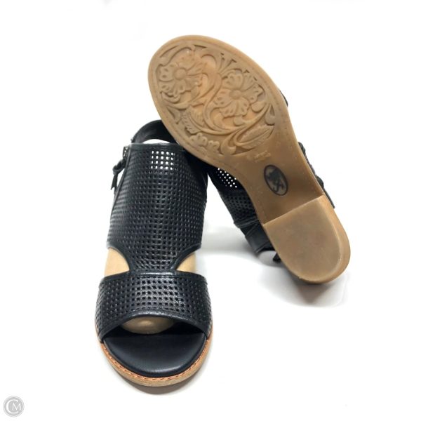 Sandals Heels Block By Sofft In Black, Size: 7 on Sale - Image 3