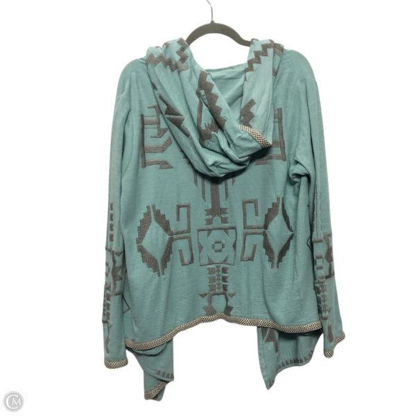 Cardigan By Johnny Was In Blue & Grey, Size: S on Sale - Image 2