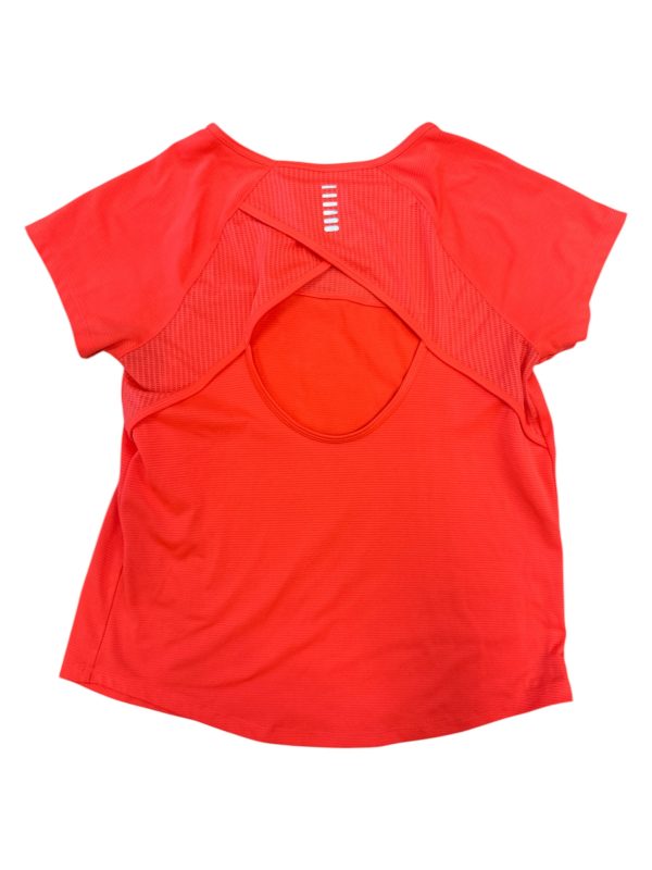 Athletic Top Short Sleeve By Under Armour In Orange, Size: M For Discount - Image 2