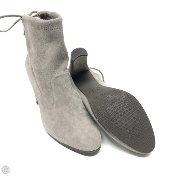 Boots Designer By Stuart Weitzman In Taupe, Size: 6.5 Discount - Image 3