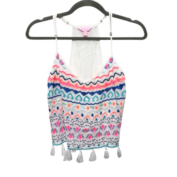 Top Sleeveless Designer By Lilly Pulitzer In Multi, Size:S Hot on Sale