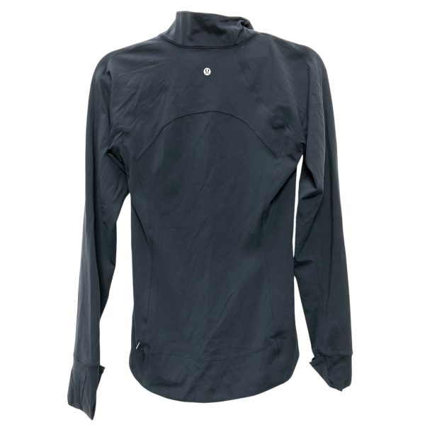 Athletic Top Ls Collar By Lululemon In Navy, Size:6 For Cheap - Image 2