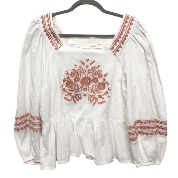 TOP 3 4 SLEEVE by UNIVERSAL THREAD In WHITE, Size: M For Cheap