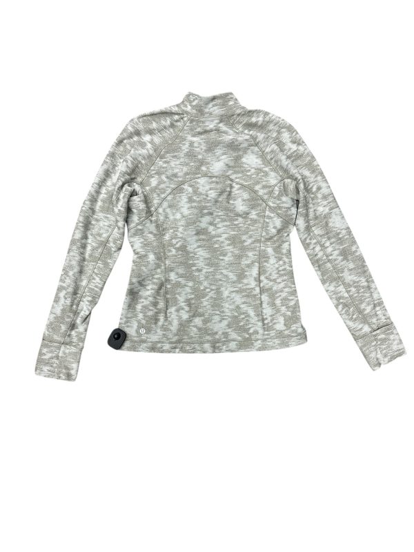Athletic Jacket By Lululemon In Ivory, Size: L For Cheap - Image 2