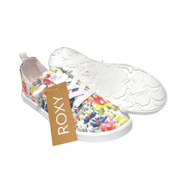 Shoes Sneakers By Roxy In Floral Print, Size: 7 Online - Image 3