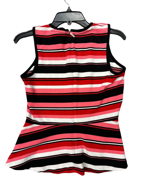 Striped Pattern Top Sleeveless Designer Michael By Michael Kors, Size Petite  M Hot on Sale - Image 2