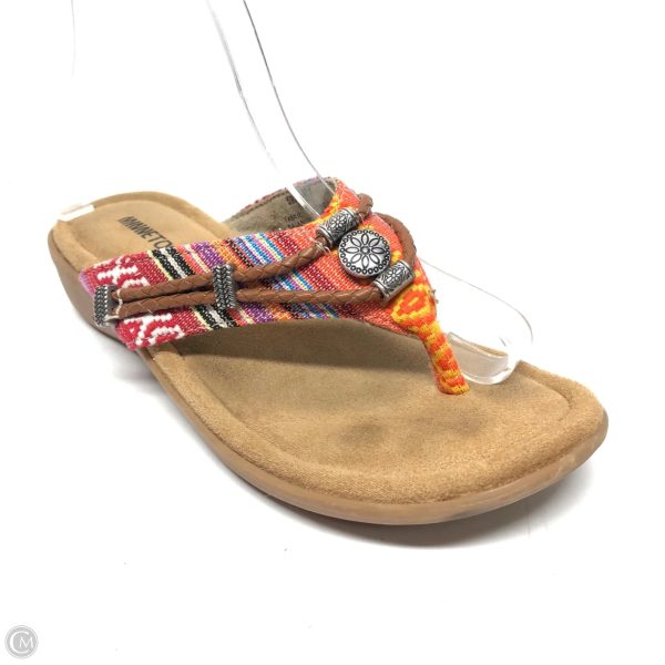 Sandals Flats By Minnetonka In Multi-colored, Size: 6 Online - Image 2
