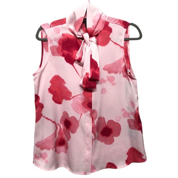 TOP SS by DONNA KARAN In FLORAL PRINT, Size: S For Cheap