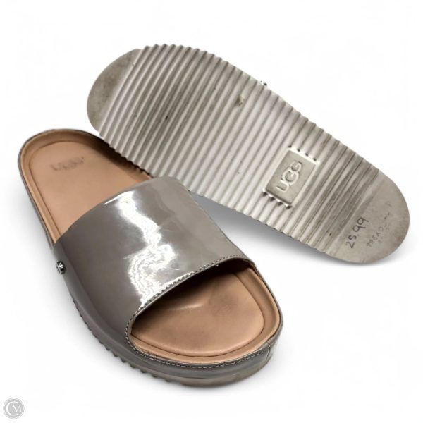 Sandals Designer By Ugg In Tan, Size: 5 Discount - Image 3