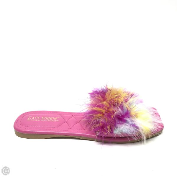 Sandals Flats By Clothes Mentor In Pink, Size: 8 Hot on Sale