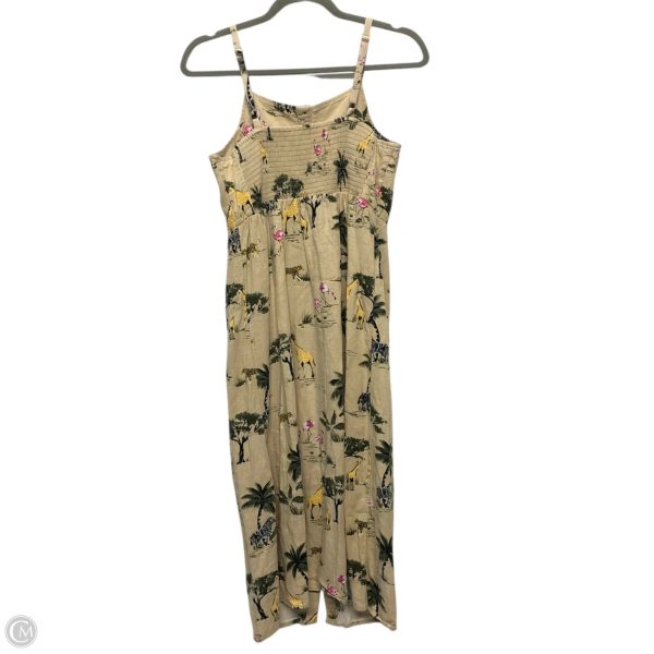 Dress Casual Midi By Old Navy In Tan, Size: S For Cheap - Image 2