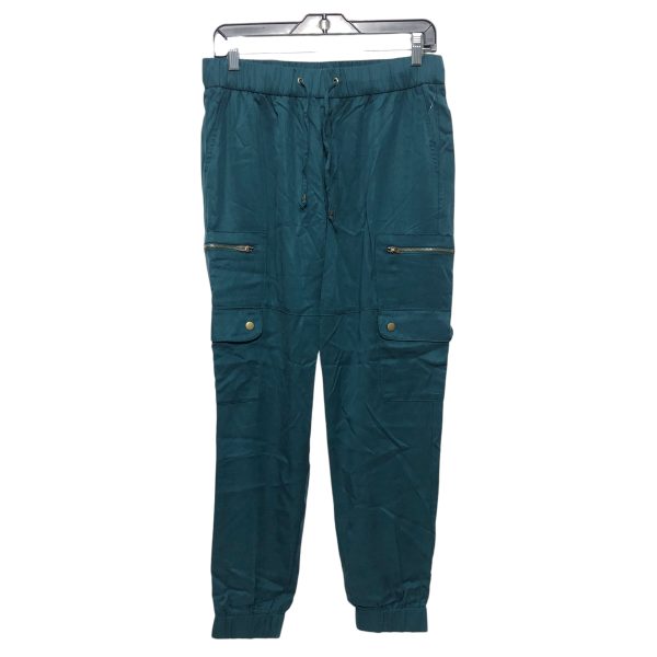 Pants Cargo & Utility By Banana Republic In Teal, Size:S on Sale