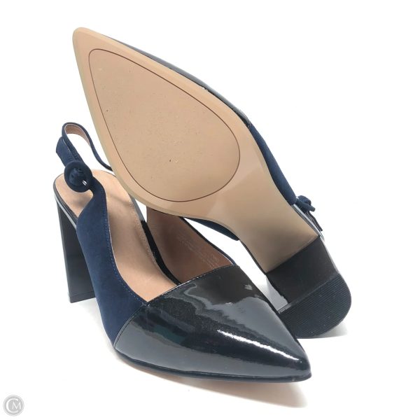 Shoes Heels Block By Halogen In Navy, Size: 10 For Cheap - Image 3