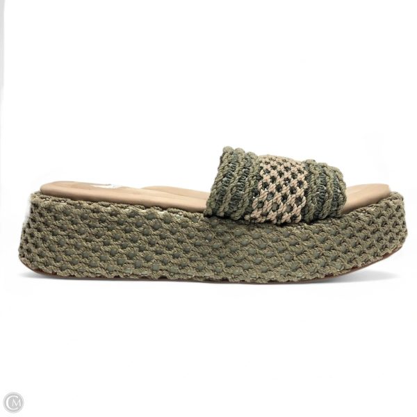 Sandals Heels Platform By Rag And Bone In Green, Size: 10 Online