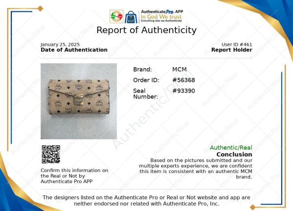 Crossbody Luxury Designer By Mcm  Size: Medium on Sale - Image 2