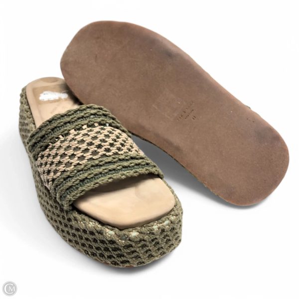 Sandals Heels Platform By Rag And Bone In Green, Size: 10 Online - Image 3