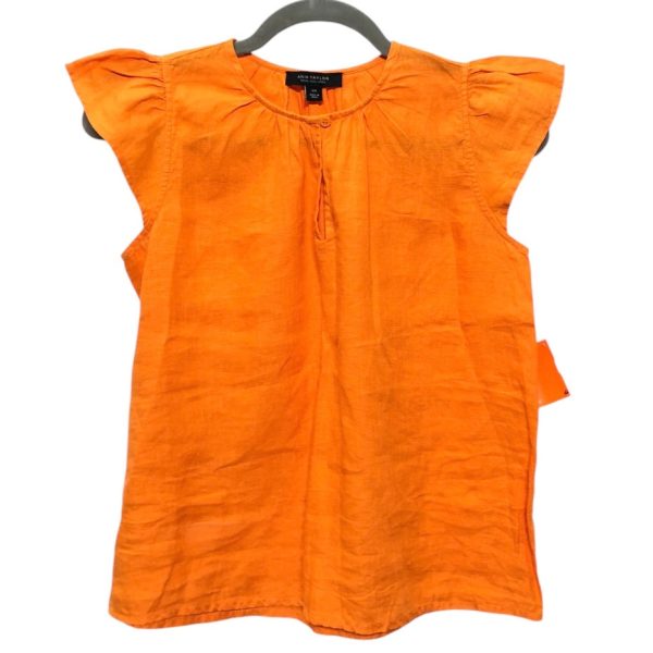 Top Ss By Ann Taylor In Orange, Size:Xsp For Cheap