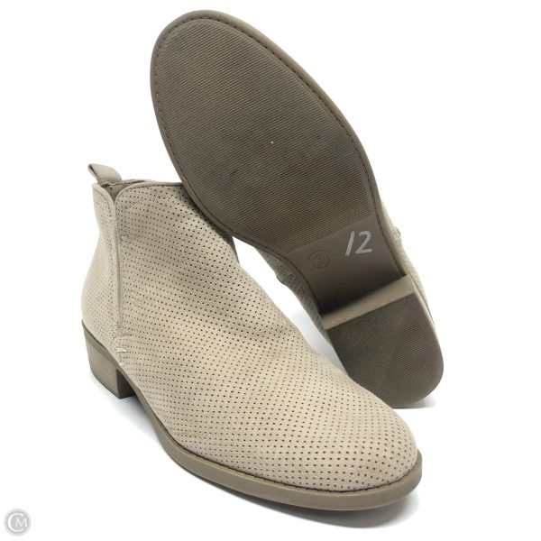 Boots Ankle Heels By Universal Thread In Beige, Size: 9 Cheap - Image 3