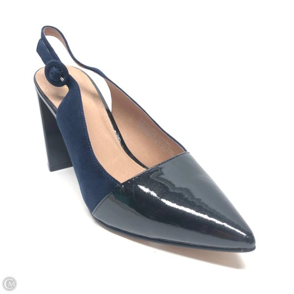 Shoes Heels Block By Halogen In Navy, Size: 10 For Cheap - Image 2