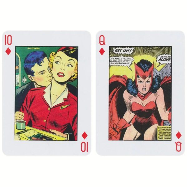 Comic Art Playing Cards by Piatnik - Relive the Dawn of Superheroes Fashion - Image 3