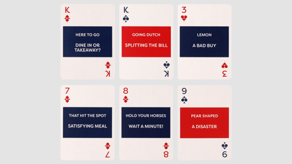 American Slang Lingo Playing Cards For Sale - Image 5