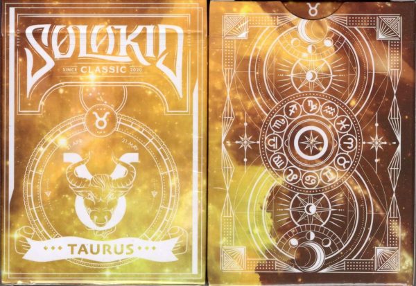 Solokid Constellation Series v2 Taurus Playing Cards MPC For Cheap