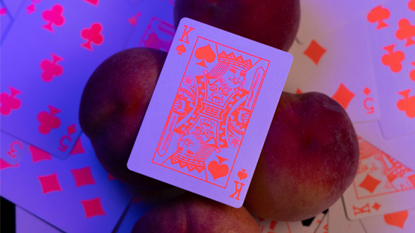 Fluorescent Peach Playing Cards MPC Fashion - Image 4