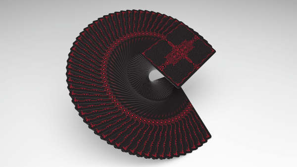Digital Magma Red Playing Cards MPC Online - Image 4