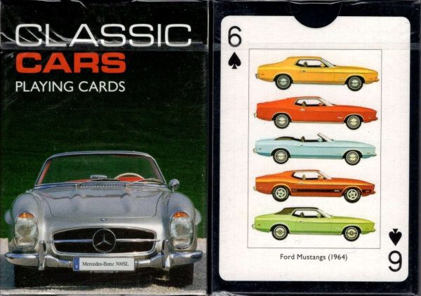Classic Cars Playing Cards by Piatnik - A Ride Through Automotive History Online now