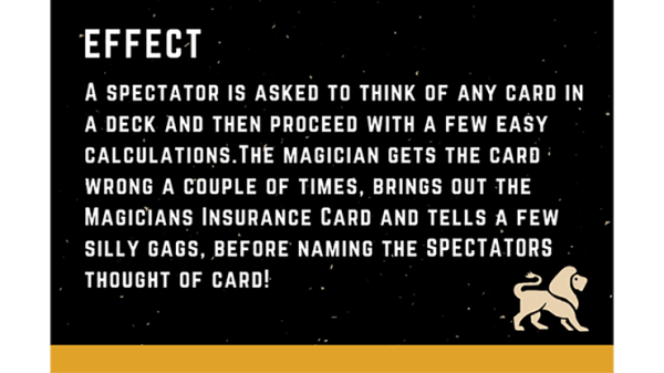 Magicians Insurance Card by Vinny Sagoo Online - Image 5
