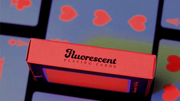 Fluorescent Peach Playing Cards MPC Fashion - Image 2