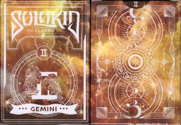 Solokid Constellation Series v2 Gemini Playing Cards MPC Sale